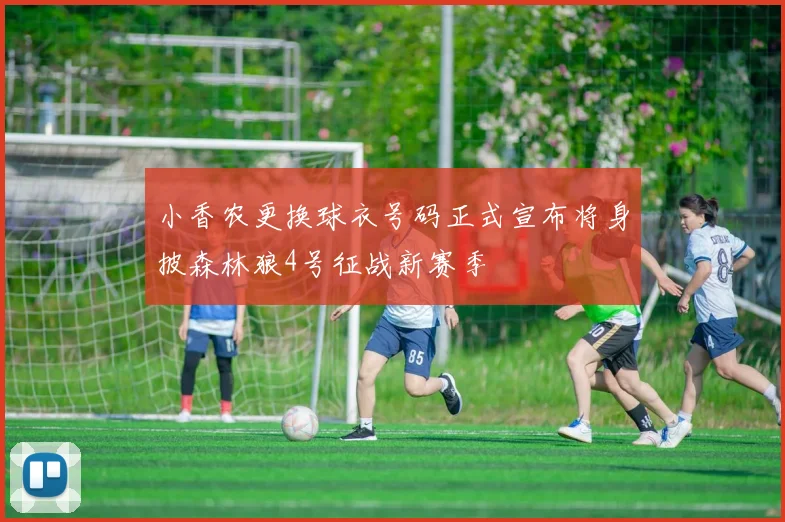 小香农更换球衣号码正式宣布将身披森林狼4号征战新赛季